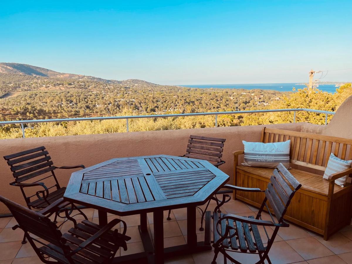 Les Restanques - Grimaud Apartment ภายนอก รูปภาพ